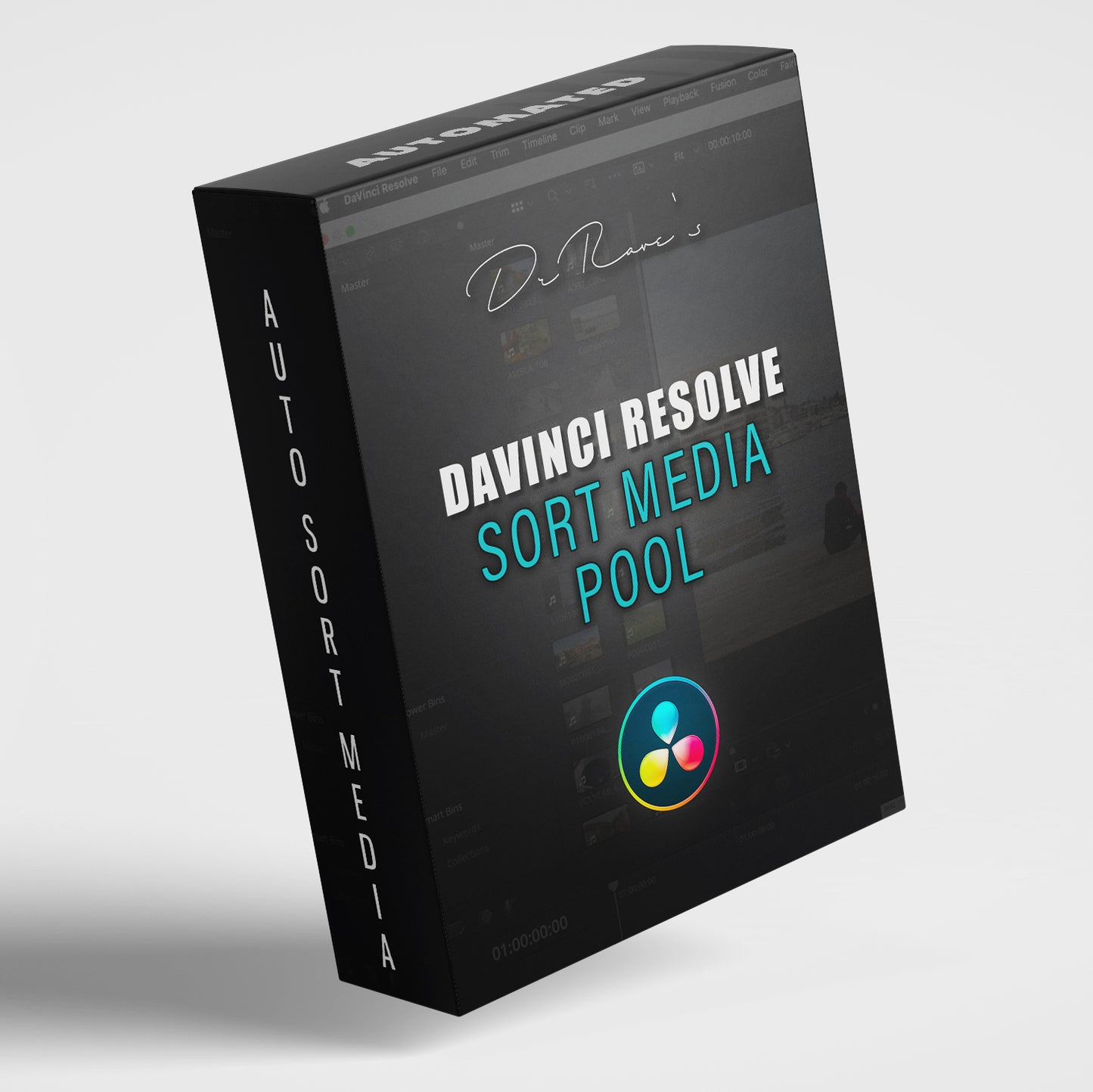 Sort Media Pool for DaVinci Resolve