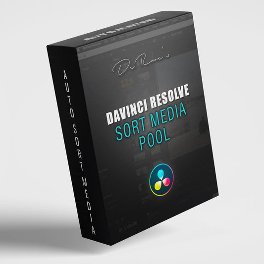 Sort Media Pool for DaVinci Resolve